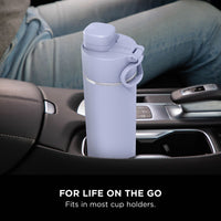 Ninja Thirsti Insulated Travel Bottle 530ml Lavender product image