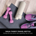 Ninja Thirsti Insulated Travel Bottle 530ml Sandstone product image