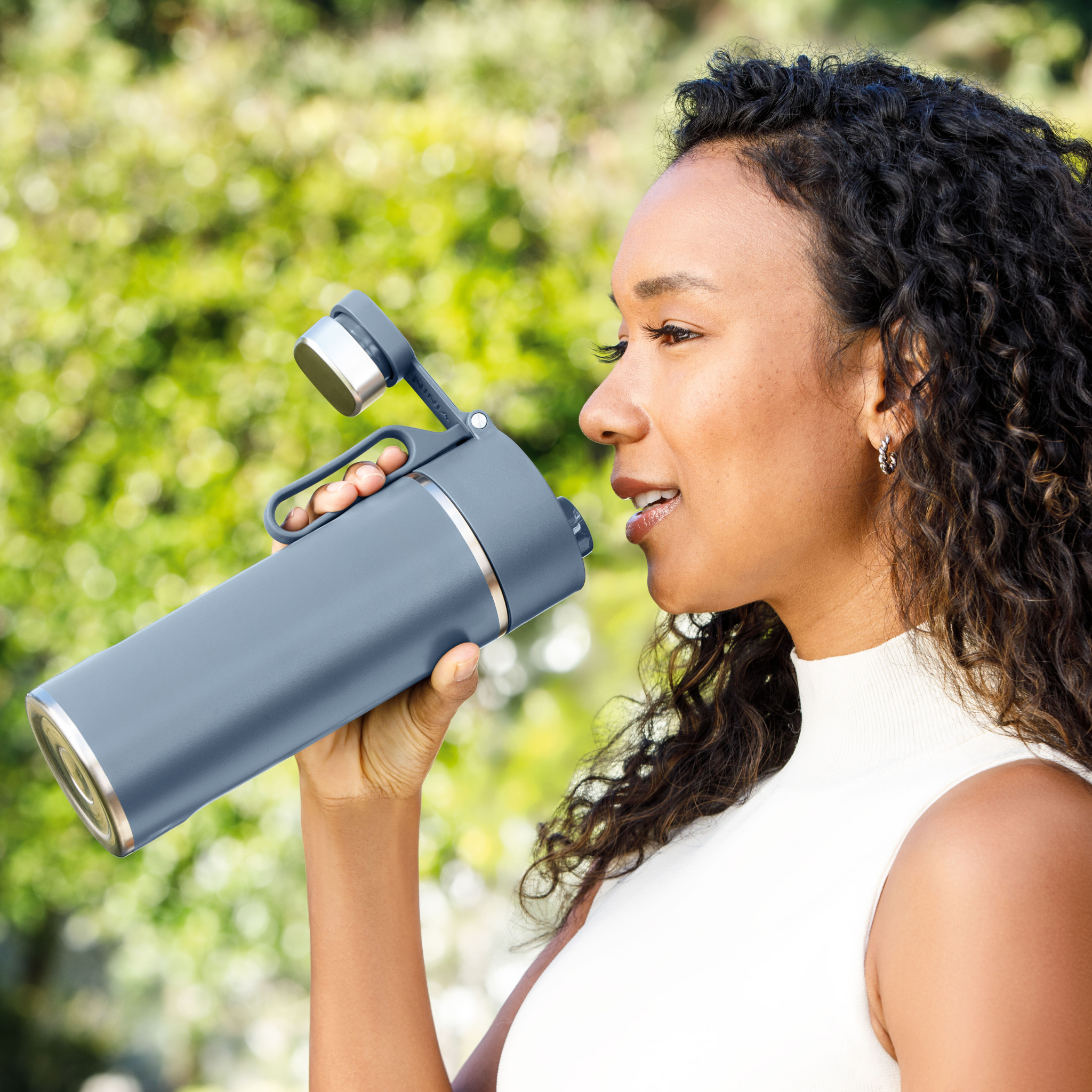 Ninja Thirsti Insulated Travel Bottle 700ml Blue product image