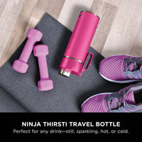 Ninja Thirsti Insulated Travel Bottle 700ml Pink product image