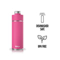 Ninja Thirsti Insulated Travel Bottle 700ml Pink product image