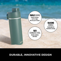 Ninja Thirsti Insulated Travel Bottle 700ml Evergreen product image