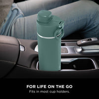 Ninja Thirsti Insulated Travel Bottle 700ml Evergreen product image