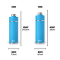 Ninja Thirsti Insulated Travel Bottle 700ml Tropical Blue product image