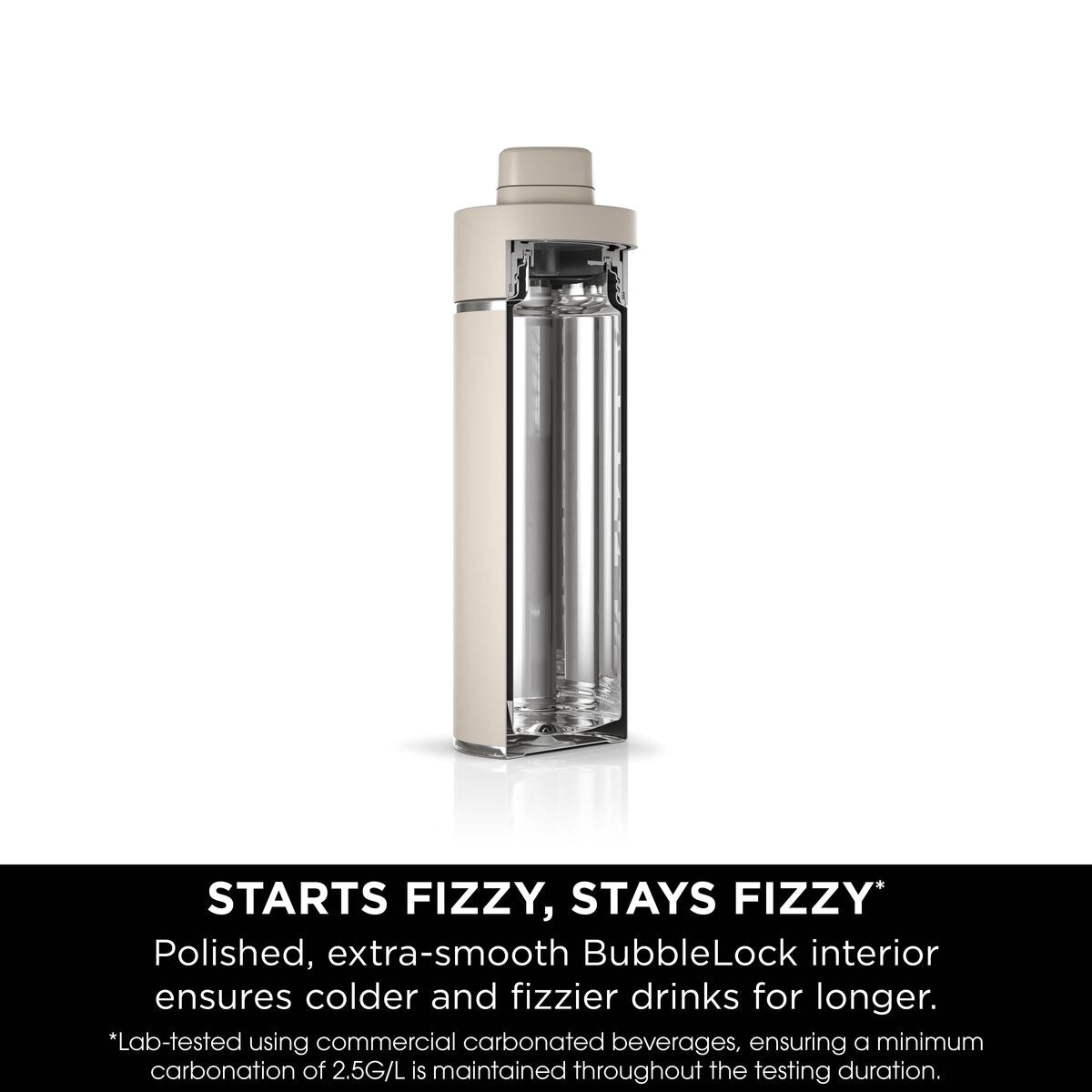 Ninja Thirsti Insulated Travel Bottle 700ml Sandstone product image
