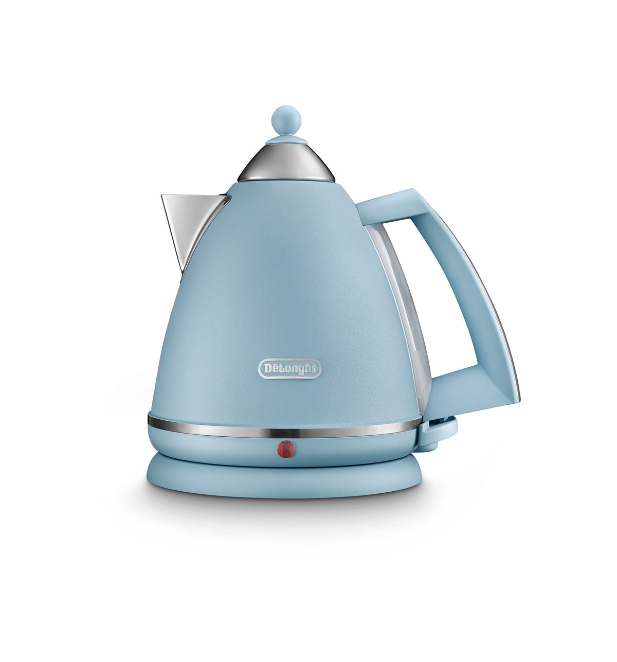 De'Longhi Argento Flora Kettle - Blue - front view
