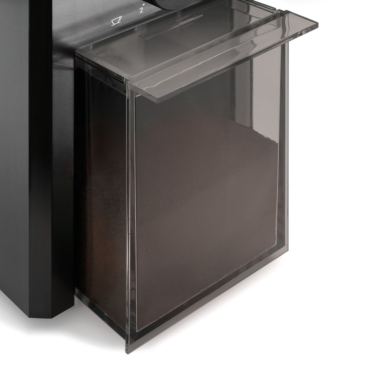 De'Longhi Burr Grinder - Black - removable ground coffee container