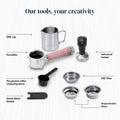 De'Longhi Dedica Duo Espresso Machine - Pink - tools and accessories