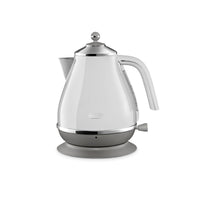 De'Longhi Icona Capitals Kettle - White - front view