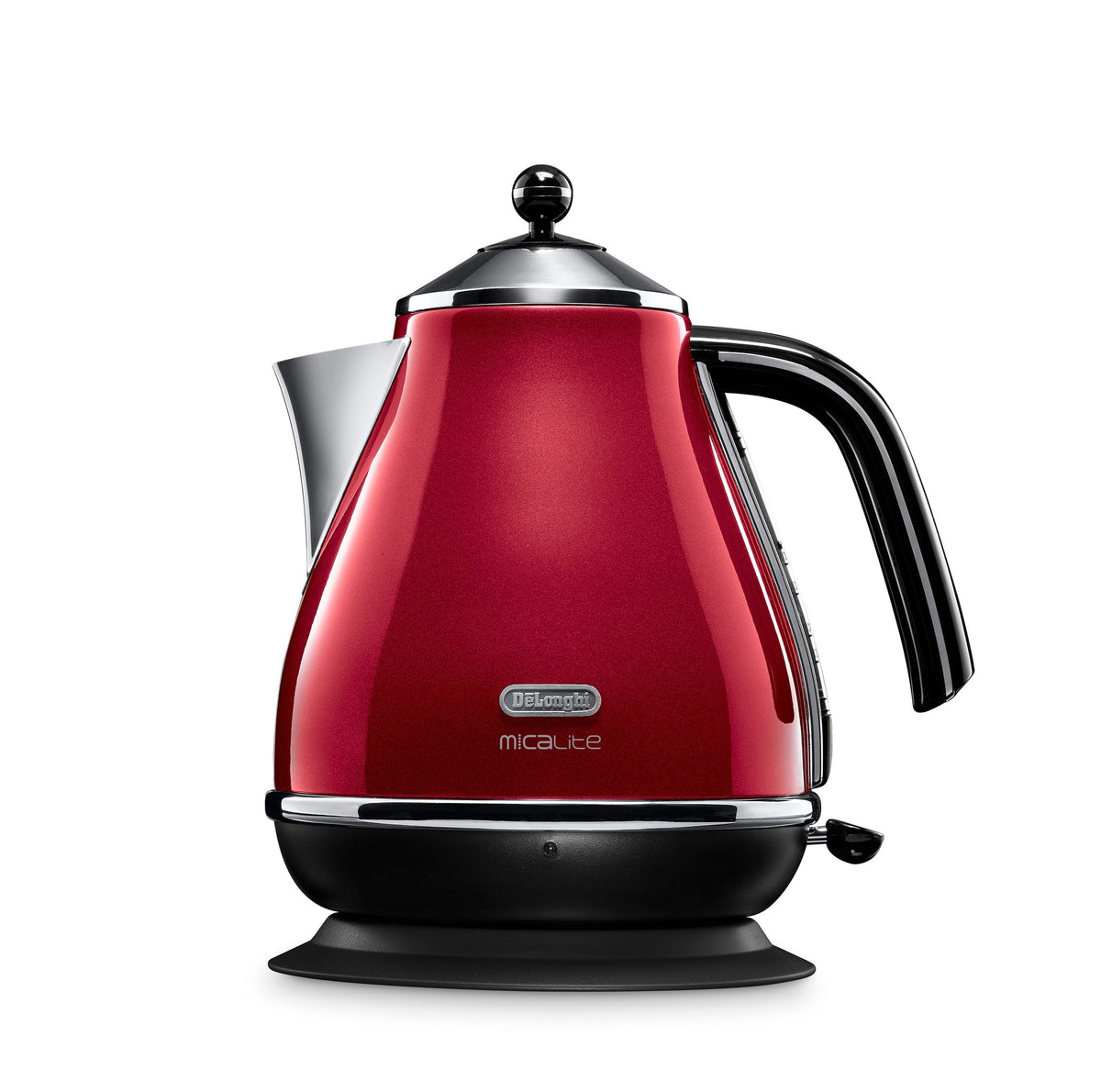De'Longhi 1.7L Kettle - Red - front view