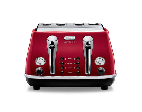 De'Longhi 4 Slice Toaster | CTOM4003.R