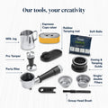 De'Longhi La Specialista Arte Espresso Machine - Yellow - barista kit and accessories in the box