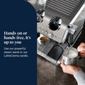De'Longhi La Specialista Maestro Espresso Machine - Silver - steam wand and LatteCrema carafe