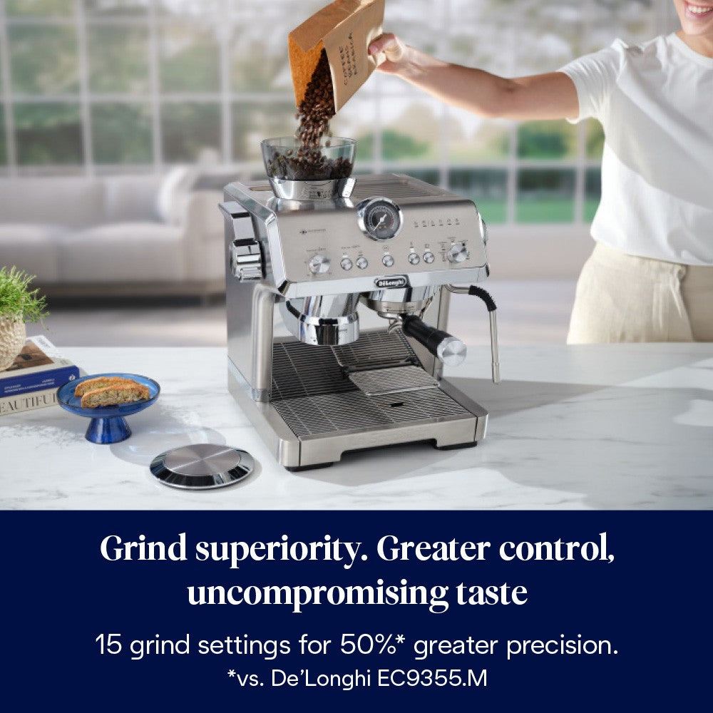 De'Longhi La Specialista Opera - Stainless Steel - 15 grind settings