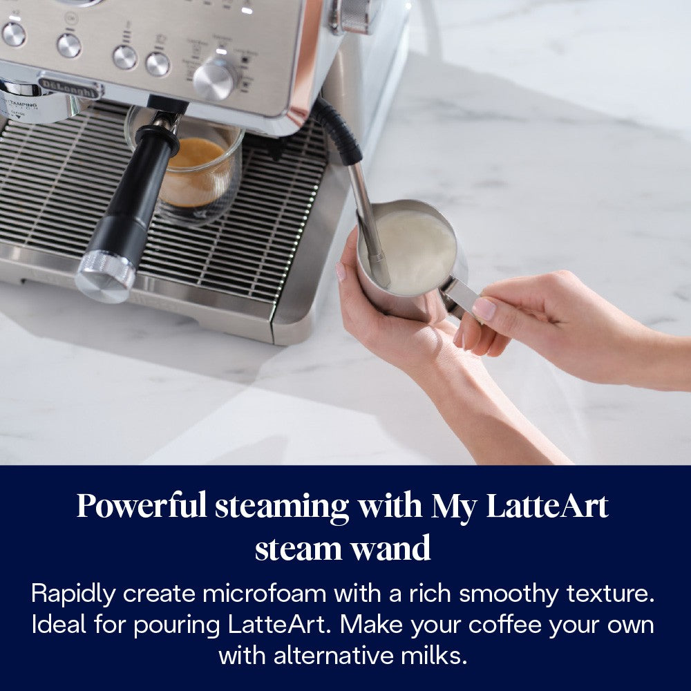 De'Longhi La Specialista Opera - Stainless Steel - My LatteArt steam wand