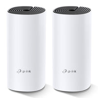 TP-Link Deco M4 mesh Wi-Fi system, two units — front view