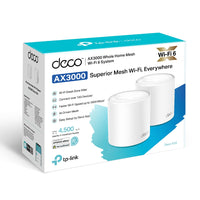 TP-Link Deco X50 V1 AX3000 Whole-Home Mesh Wi-Fi 6 System - 2 Pack