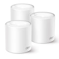 TP-Link Deco X50 mesh Wi-Fi 6 system, three units — front view