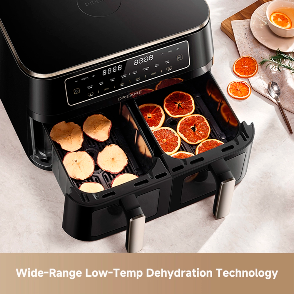 Dreame CrisTendDuo Dual-Zone Air Fryer 11L Black product image