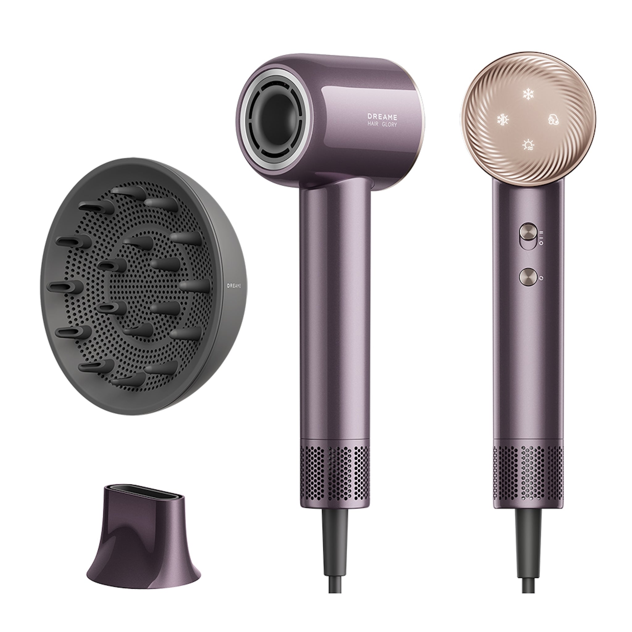 Dreame Hair Glory Combo High-Speed Hair Dryer Purple product image