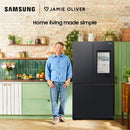 Samsung Family Hub with AI Vision Smart Fridge Freezer - Black | RF65DG9H0EB1EU Samsung American Fridge Freezer Euronics Ireland