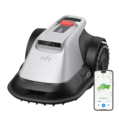 eufy E15 Robotic Lawn Mower | T2880VA1 Eufy Robot Lawnmower Euronics Ireland