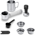 De'Longhi Dedica Duo with Advanced Milk Steam Wand & Cold Brew Option - White