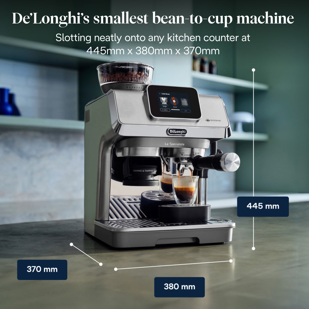 De’Longhi La Specialista Touch Manual Coffee Maker – view 7