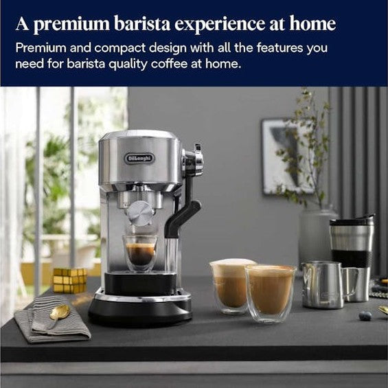 De’Longhi Dedica Maestro Plus Manual Espresso Maker Coffee Machine – view 2