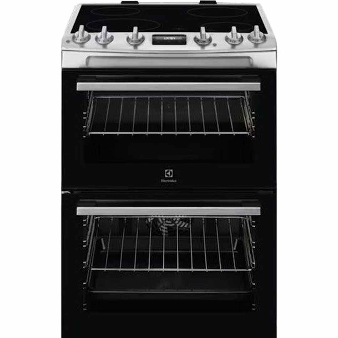 Electrolux 60cm Double Oven Electric Cooker | LKR655200X Electrolux Cooker Euronics Ireland