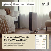 Mill Gentle Air WiFi Oil Filled Radiator 2000W White product image