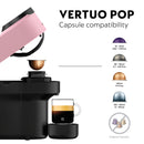 De’Longhi Nespresso Vertuo Pop Capsule Coffee Machine - Pink | ENV90.P
