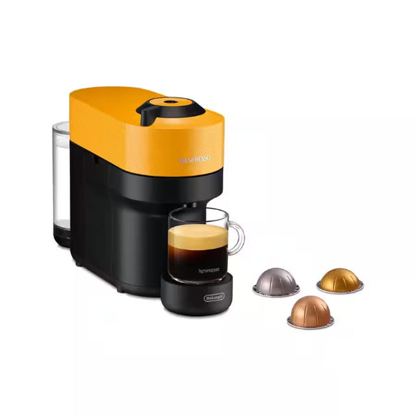 De’Longhi Nespresso Vertuo Pop Capsule Coffee Machine - Yellow | ENV90.Y