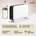 Mill WiFi Max Portable Heater 1500W White product image
