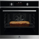 Electrolux 60 cm Built‑In Pyrolytic Multifunction Oven Stainless Steel | EOF6P46X