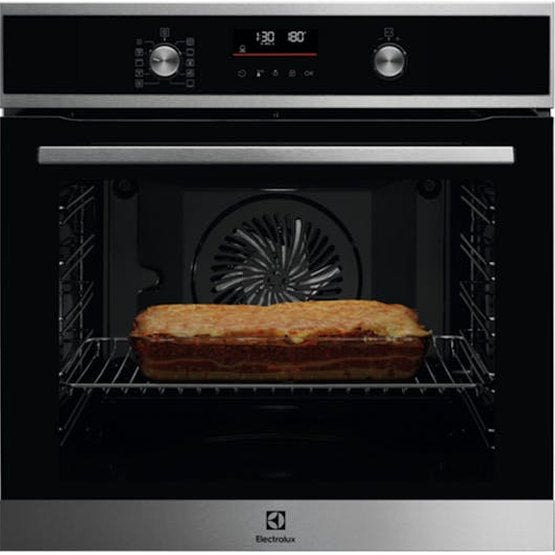 Electrolux 60 cm Built‑In Pyrolytic Multifunction Oven Stainless Steel | EOF6P46X
