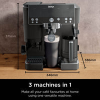 Ninja Luxe Cafe Premier Espresso Machine Black product image