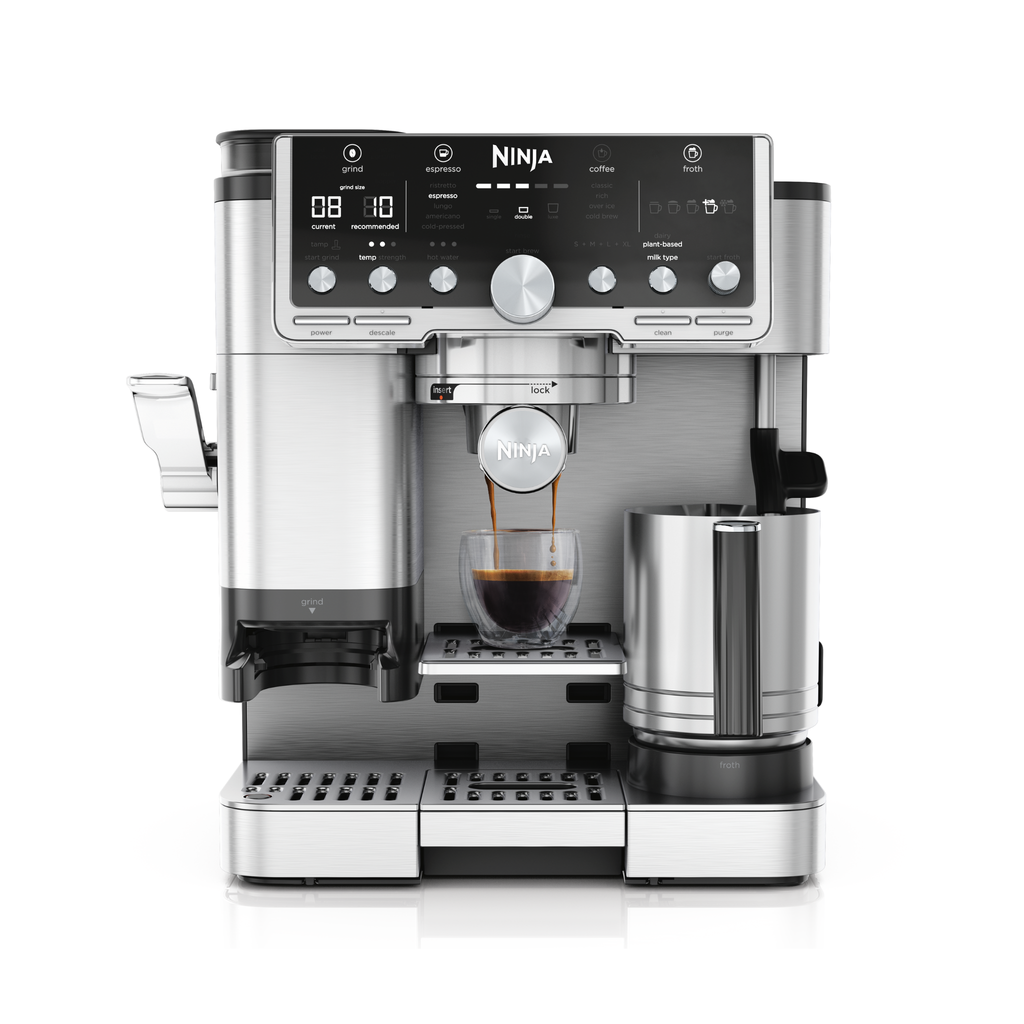 Ninja Luxe Cafe Pro Espresso Machine Black on Black product image