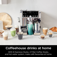 Ninja Luxe Cafe Pro Espresso Machine Black on Black product image