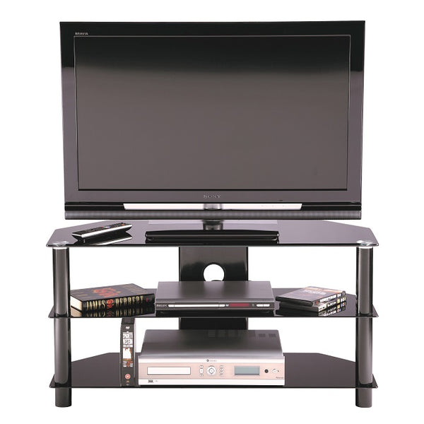 Alphason Essentials 1000mm, Up to 42" - Black | ESS1000/3-BLK1/1