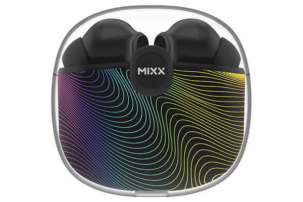 Mixx Colour Chroma 3 Black Wave TWS - Silicon Fit  | SBC3-WA-BK-342