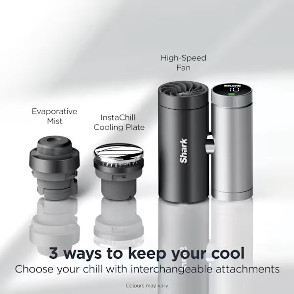 Shark ChillPill 3-in-1 Fan, Mist & InstaChill System Iced Latte product image