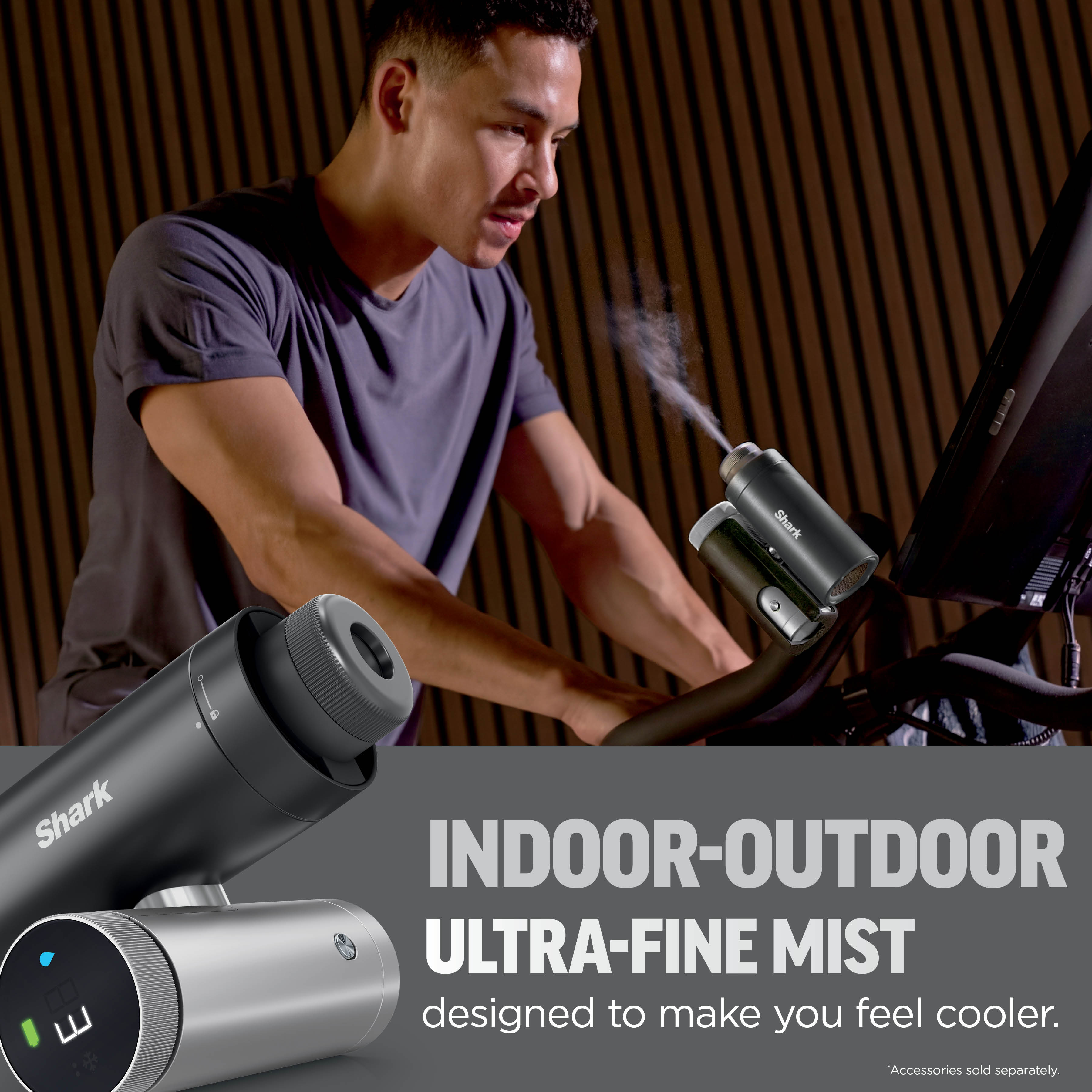 Shark ChillPill 3-in-1 Fan, Mist & InstaChill System Carbon product image