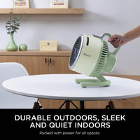 Shark FlexBreeze HydroGo Misting Fan Mint Green product image