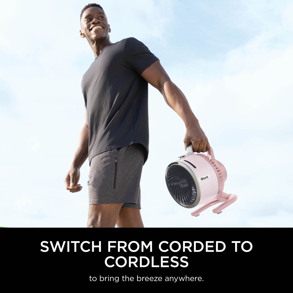 Shark FlexBreeze HydroGo Misting Fan Quartz product image