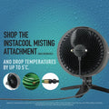 Shark FlexBreeze TableMate High-Velocity Tabletop Fan Winter Fog product image