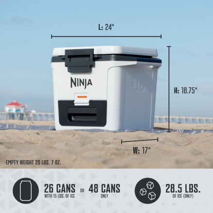 Ninja FrostVault™ Hard Cooler with Dry Zone | FB131WH