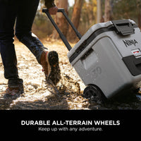 Ninja FrostVault 30QT/28L Wheeled Cooler with Dry Zone Slate Grey product image