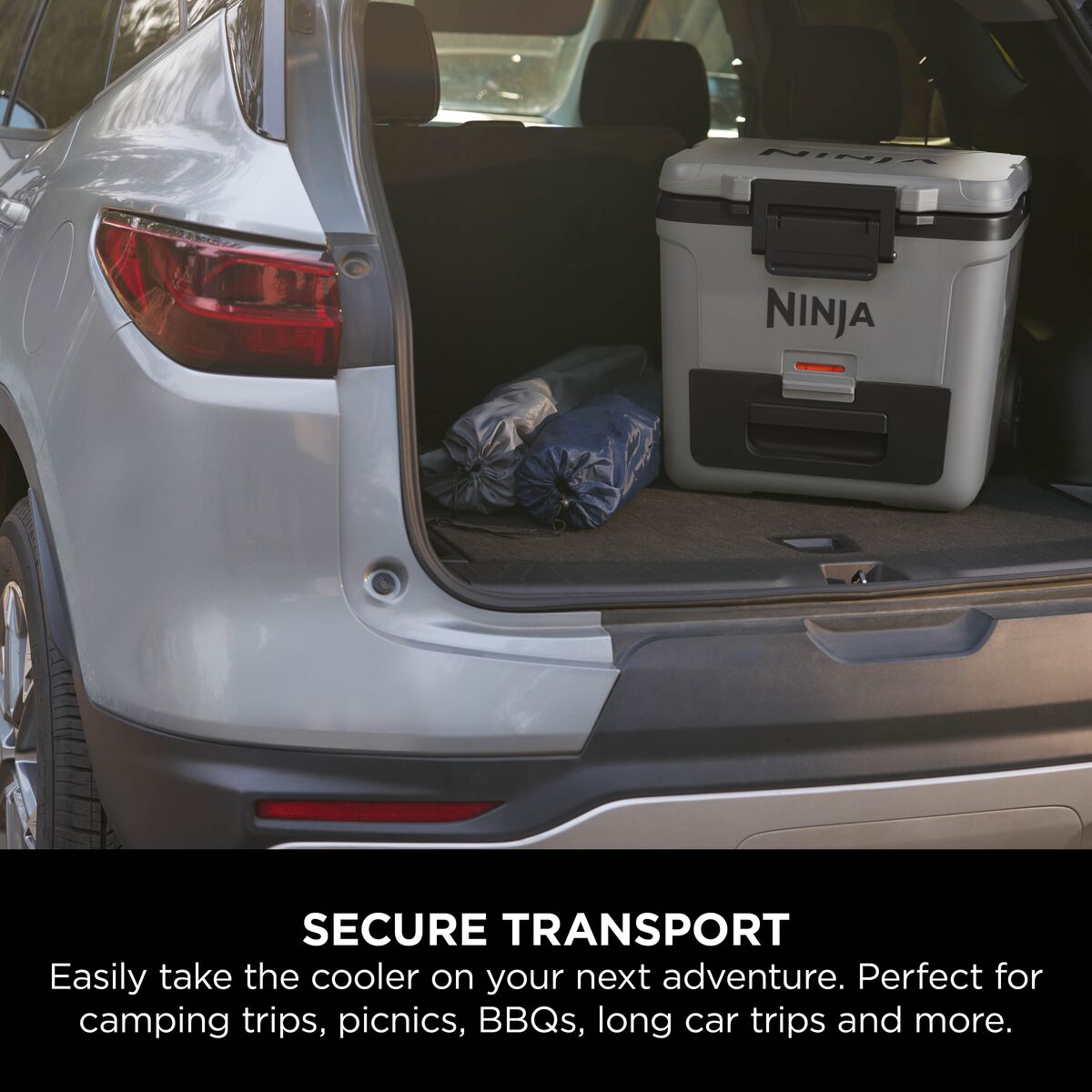 Ninja FrostVault 30QT/28L Wheeled Cooler with Dry Zone Slate Grey product image