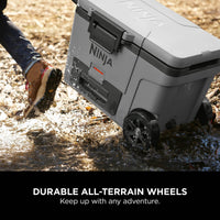 Ninja FrostVault 45QT/42L Wheeled Cooler with Dry Zone Slate Grey product image